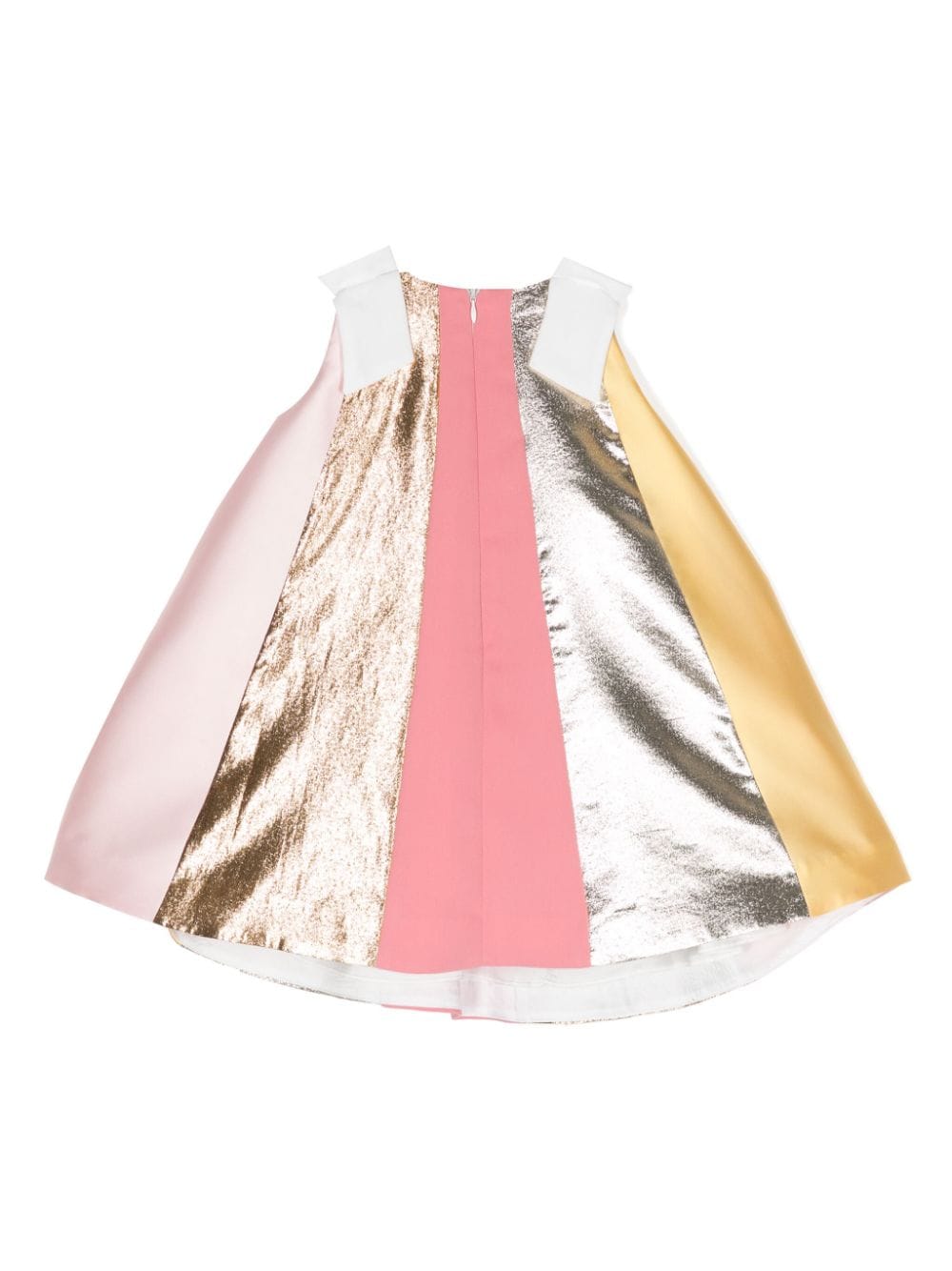 Hucklebones London Mini-jurk met strikdetail - Goud