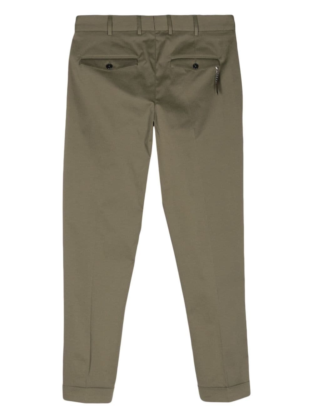 PT Torino mid-rise tailored trousers - Groen