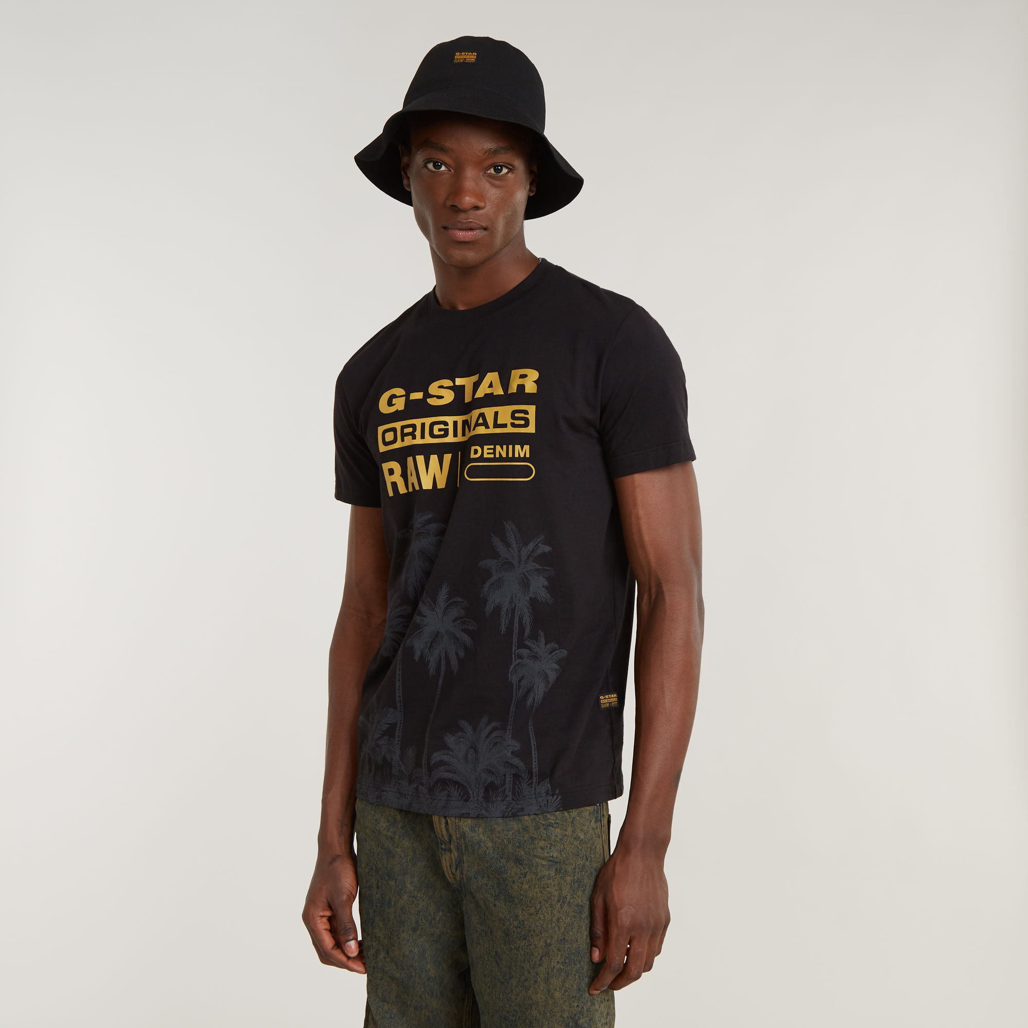 G-Star RAW Palm Originals T-Shirt - Zwart - Heren