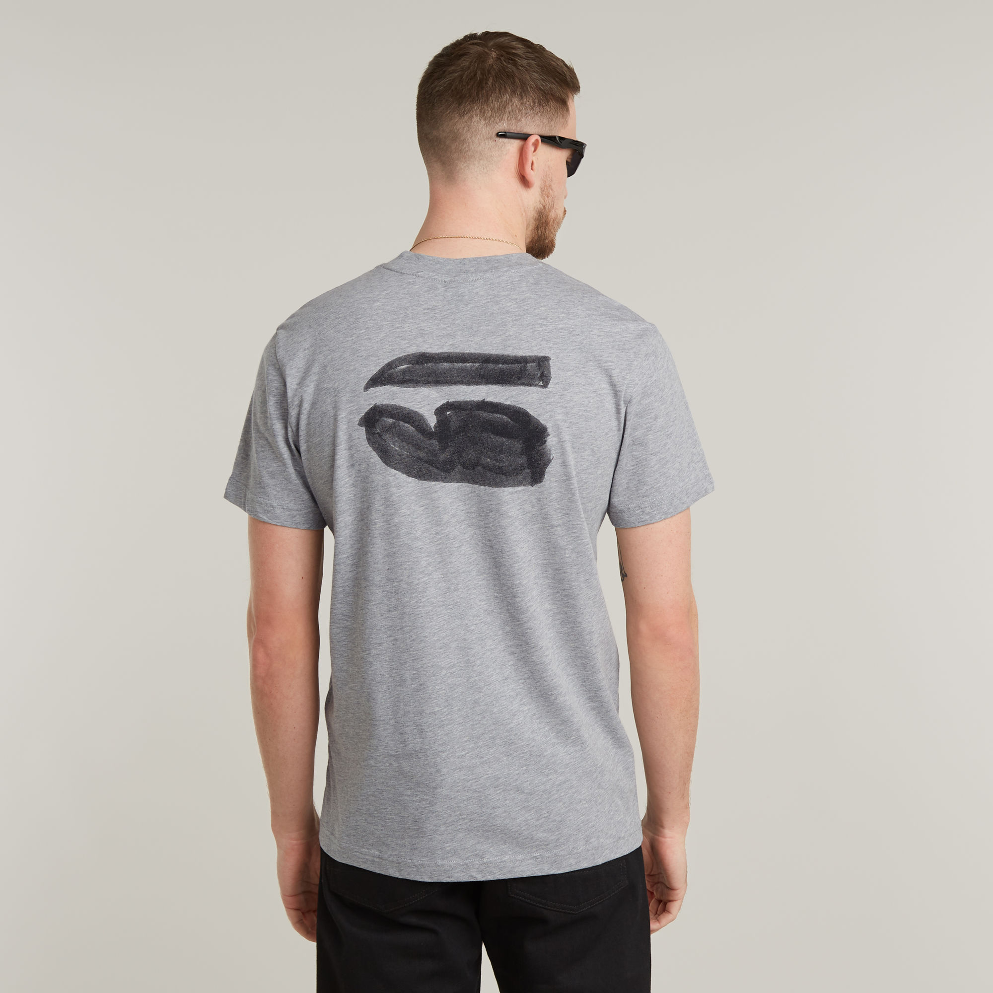 G-Star RAW Burger Back Print T-Shirt - Meerkleurig - Heren