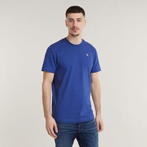 G-Star RAW RAW Painted Back Graphic T-Shirt - Midden blauw - Heren