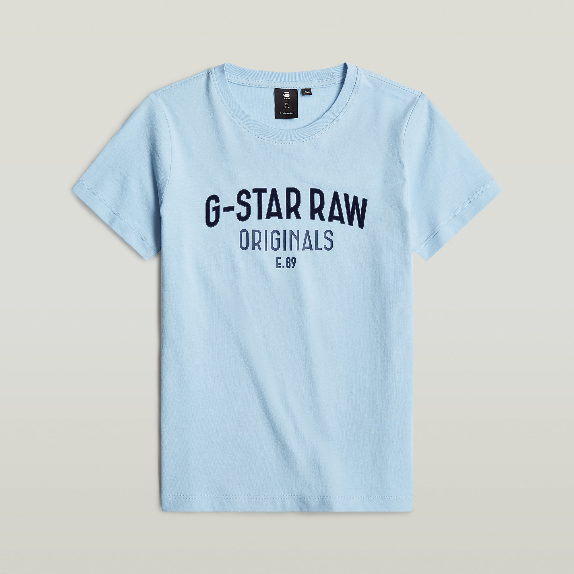 G-Star RAW Kids T-Shirt Regular - Lichtblauw - meisjes