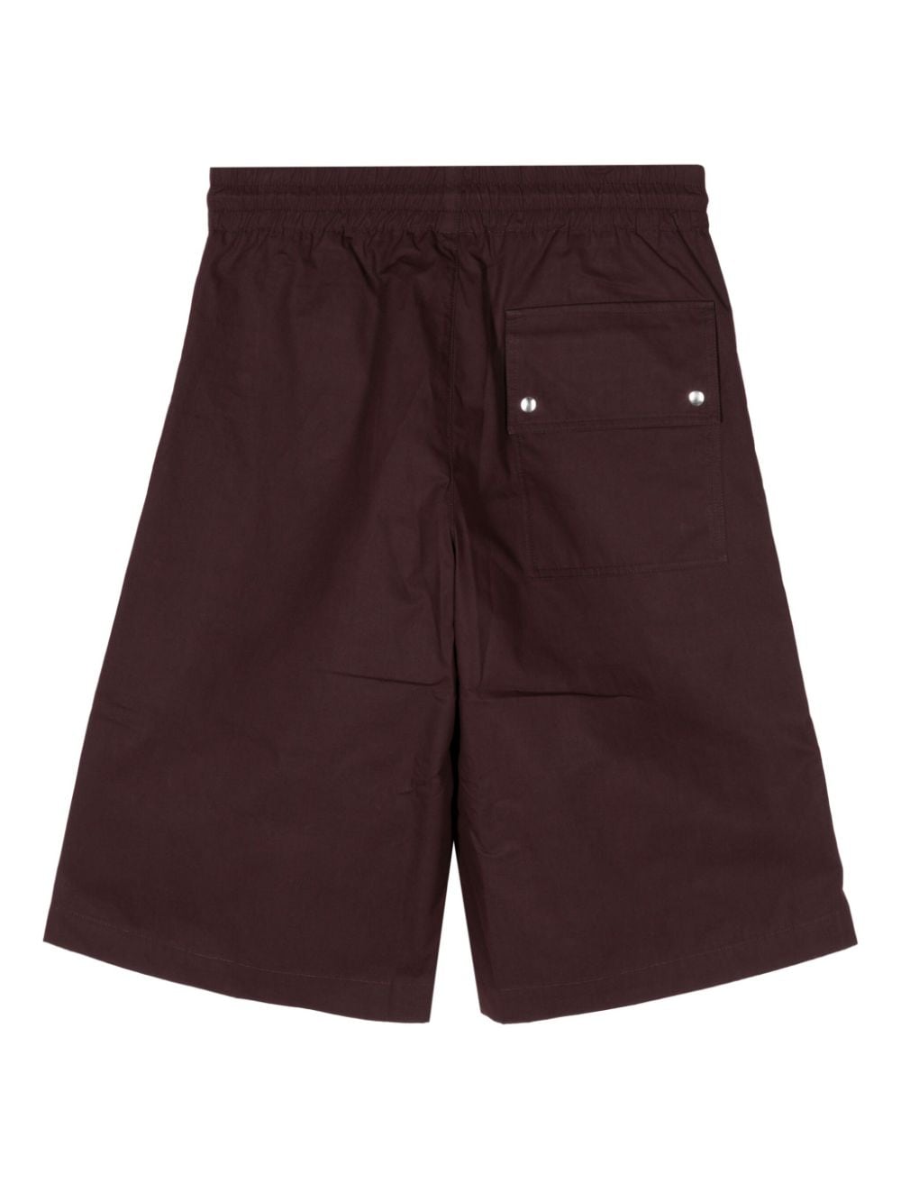 OAMC organic cotton drawstring shorts - Rood