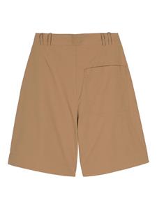 Studio Nicholson tailored flared shorts - Bruin