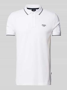 JOOP! JEANS Regular fit poloshirt met knoopsluiting, model 'Agnello'