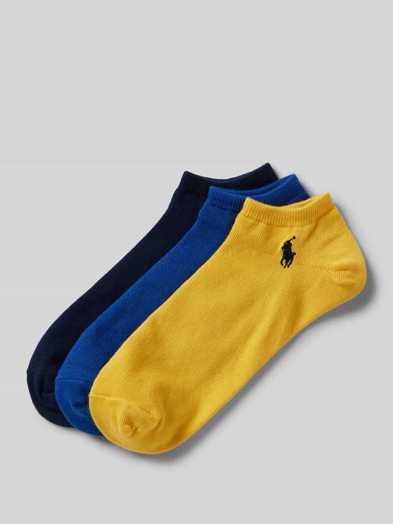 Polo Ralph Lauren Underwear Sokken met labeldetail in een set van 3 paar, model 'COMBED COTTON'