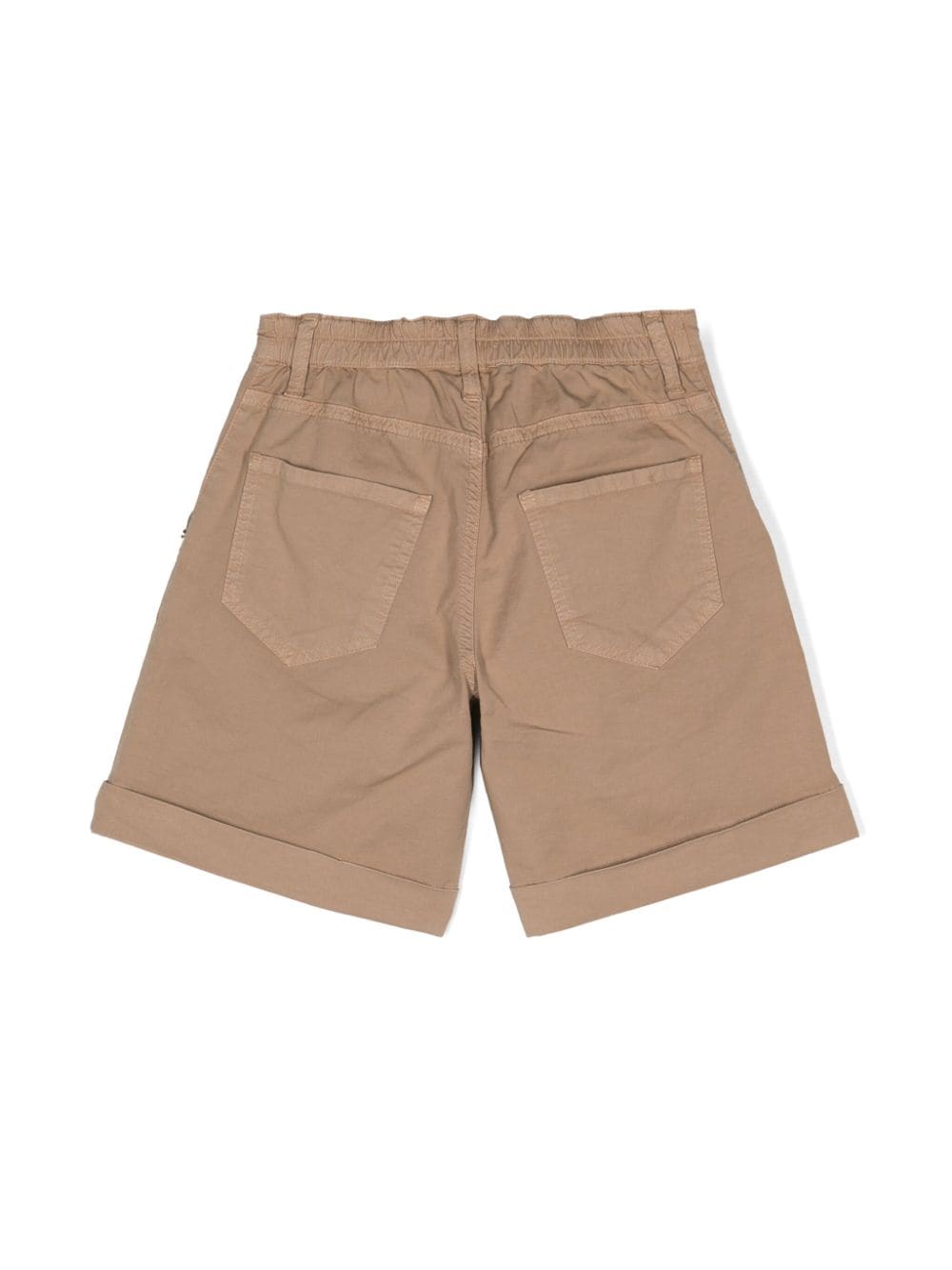 Miss Grant Kids pleated turn-up shorts - Bruin
