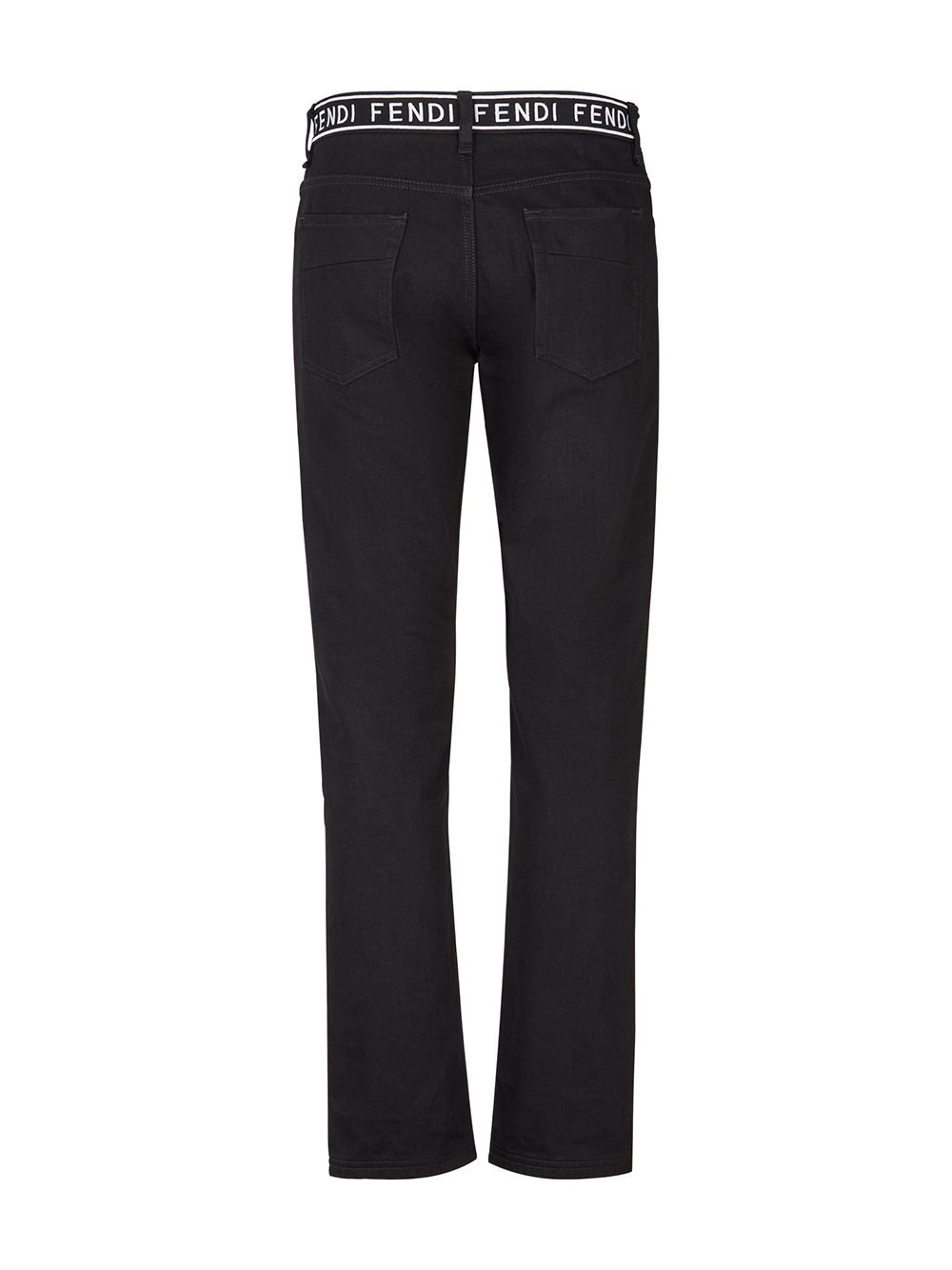FENDI Straight jeans - Zwart