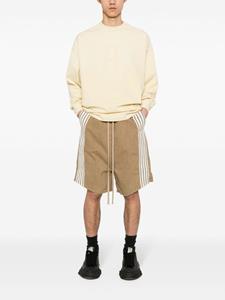 Fear Of God Airbrush 8 number-print sweatshirt - Geel