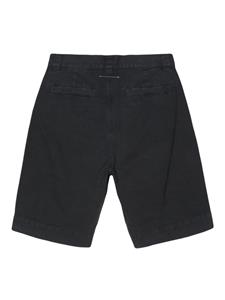 MM6 Maison Margiela canvas bermuda shorts - Blauw