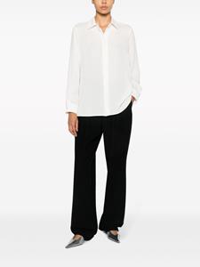 Max Mara Blouse met klassieke kraag - Wit