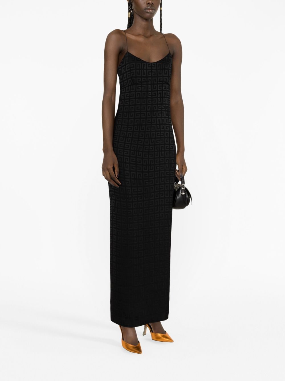 Givenchy Strapless midi-jurk - Zwart