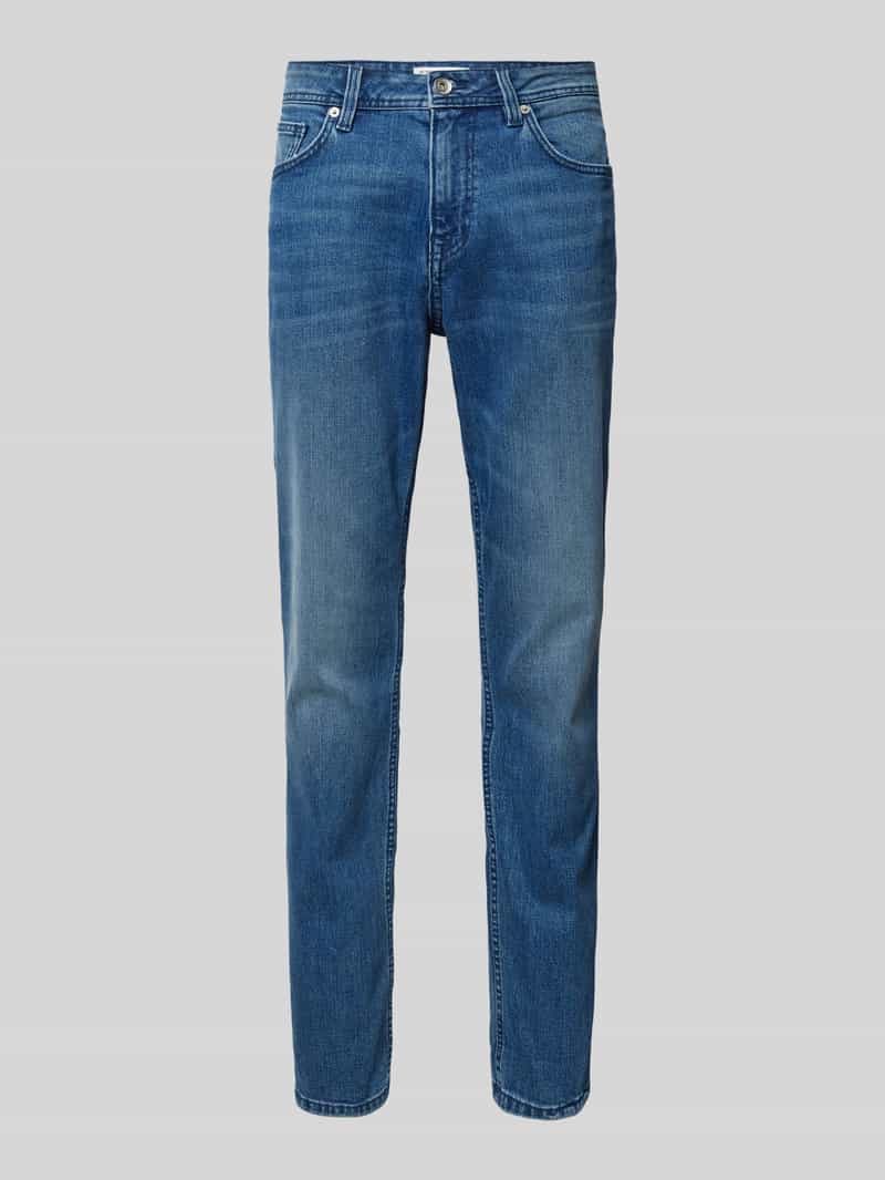 Tom Tailor Slim fit jeans in effen design, model 'Josh'