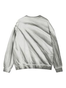 Feng Chen Wang tie-dye cotton sweatshirt - Grijs