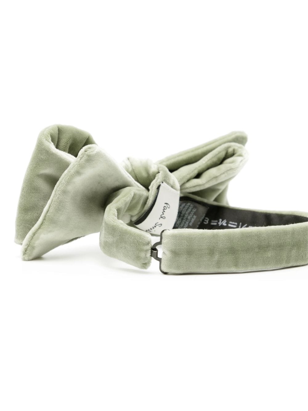 Paul Smith velvet bow tie - Groen