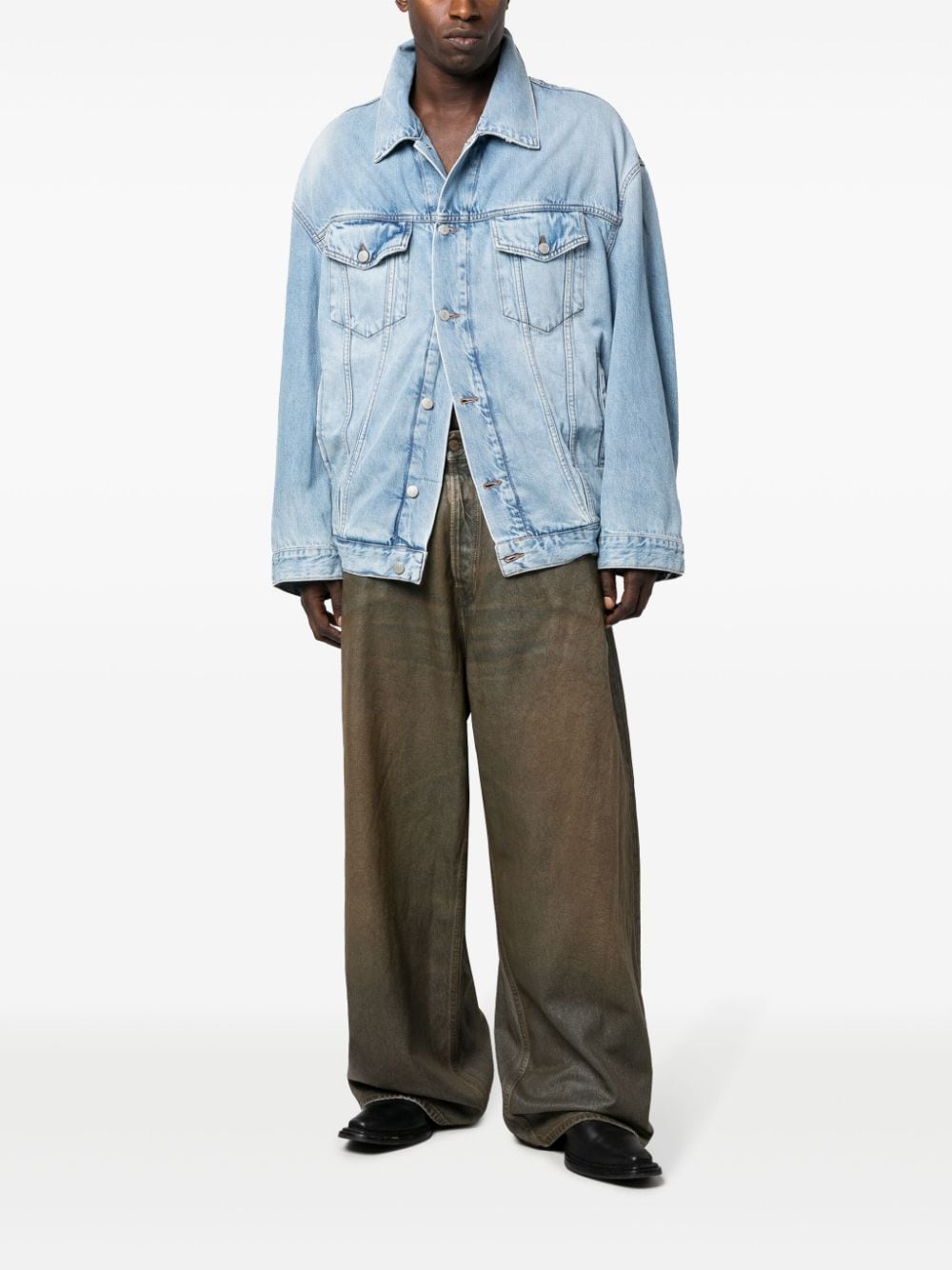 Acne Studios 2023 jeans in baggy-fit - Bruin