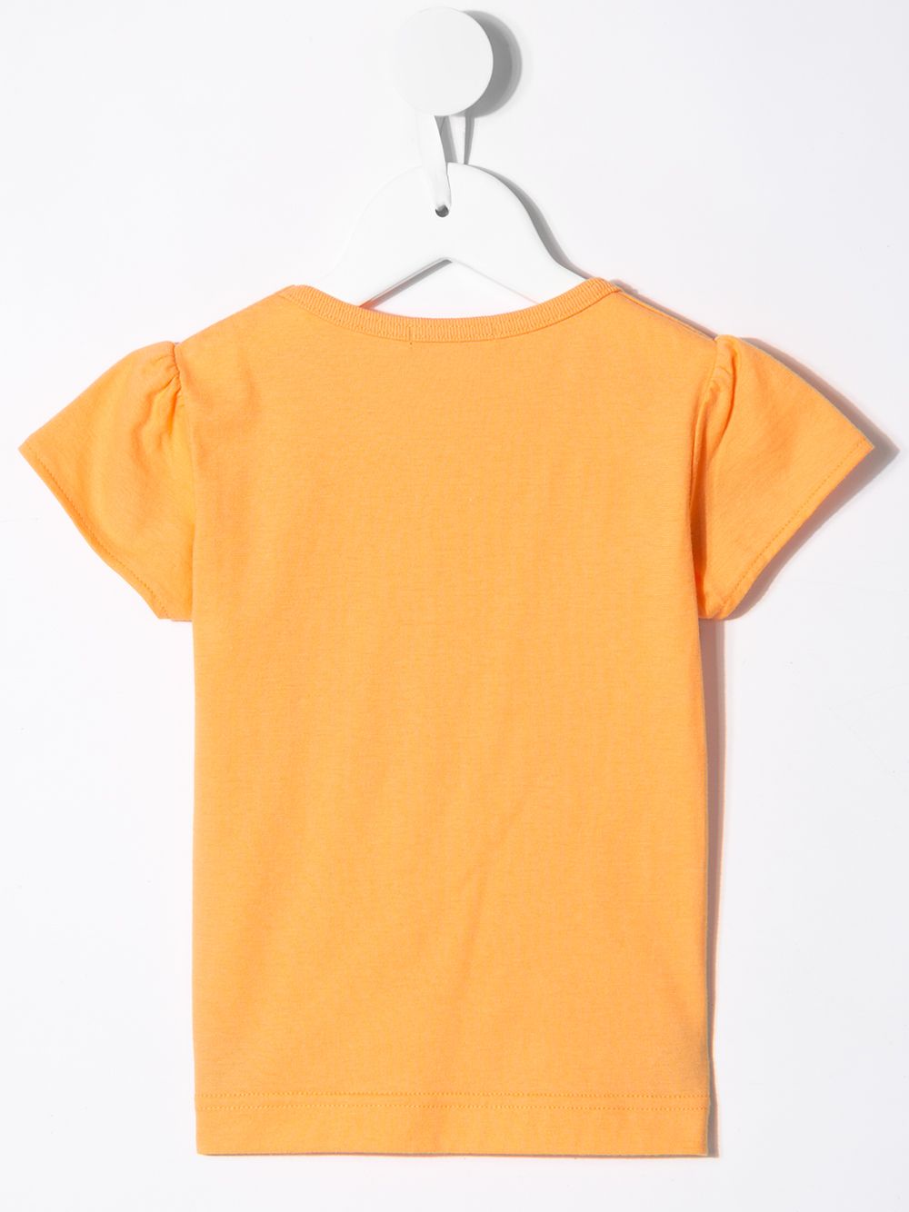 Familiar T-shirt met print - Oranje