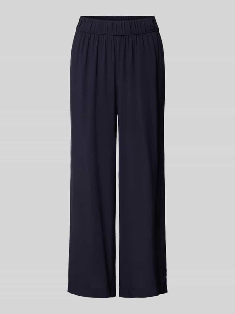 s.Oliver Culotte - Relaxed Fit - Weite Stoffhose - 3/4-Hose