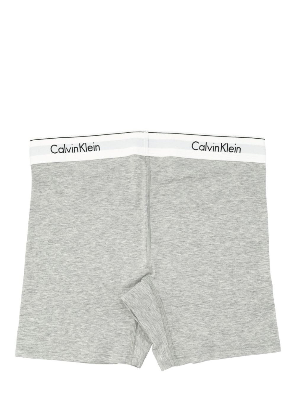 Calvin Klein logo-waistband boxer briefs - Grijs