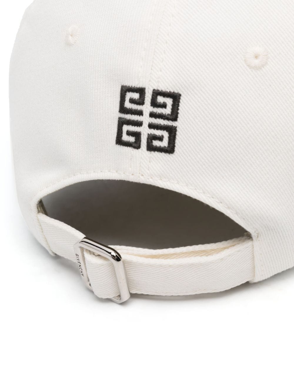 Givenchy Honkbalpet met geborduurd logo - Wit