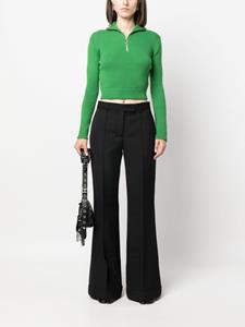 Acne Studios Flared broek - Zwart