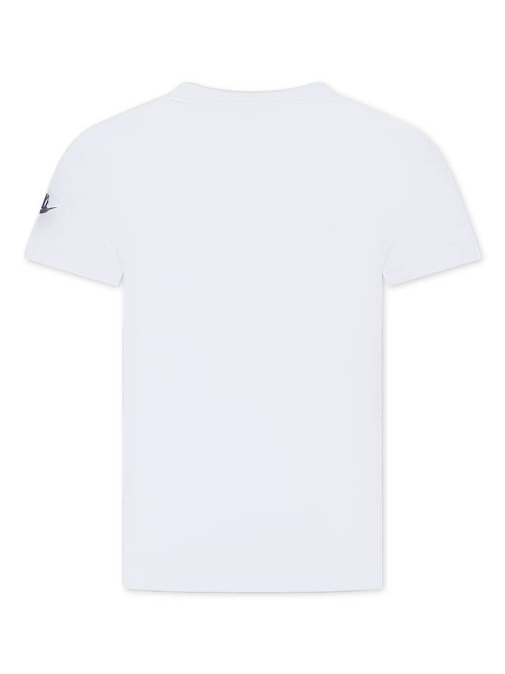 Nike Kids logo-print T-shirt - Wit