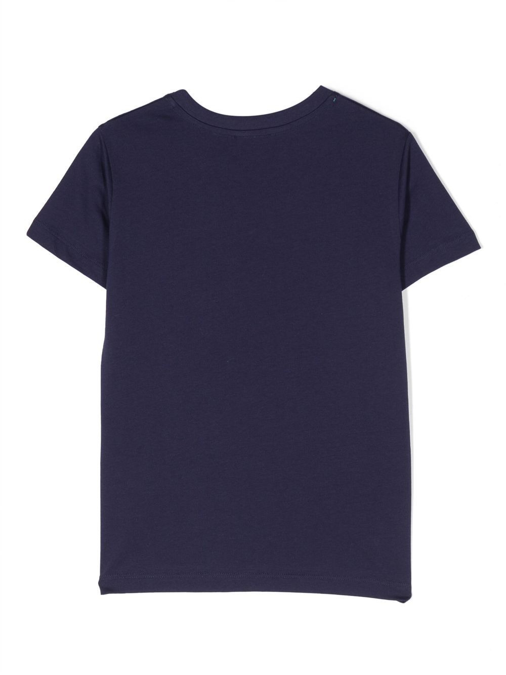 Missoni Kids T-shirt met logoprint - Blauw