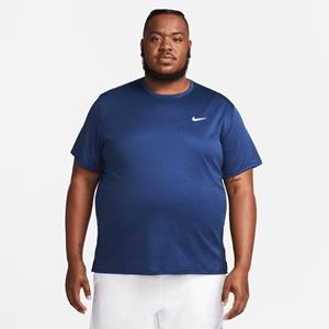 Nike Hardloopshirt Dri-FIT UV Miller - Navy/Blauw/Zilver