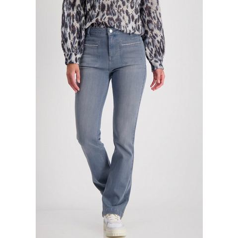 Monari Bootcut jeans in used-look