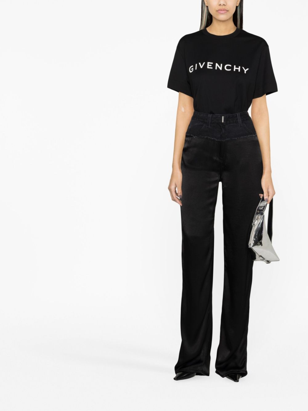 Givenchy High waist jeans - Zwart