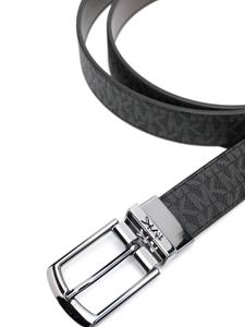 Michael Kors logo-print reversible belt - Zwart