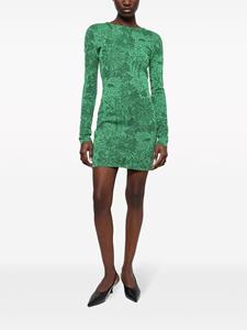 Givenchy Mini-jurk met bloemjacquard - Groen