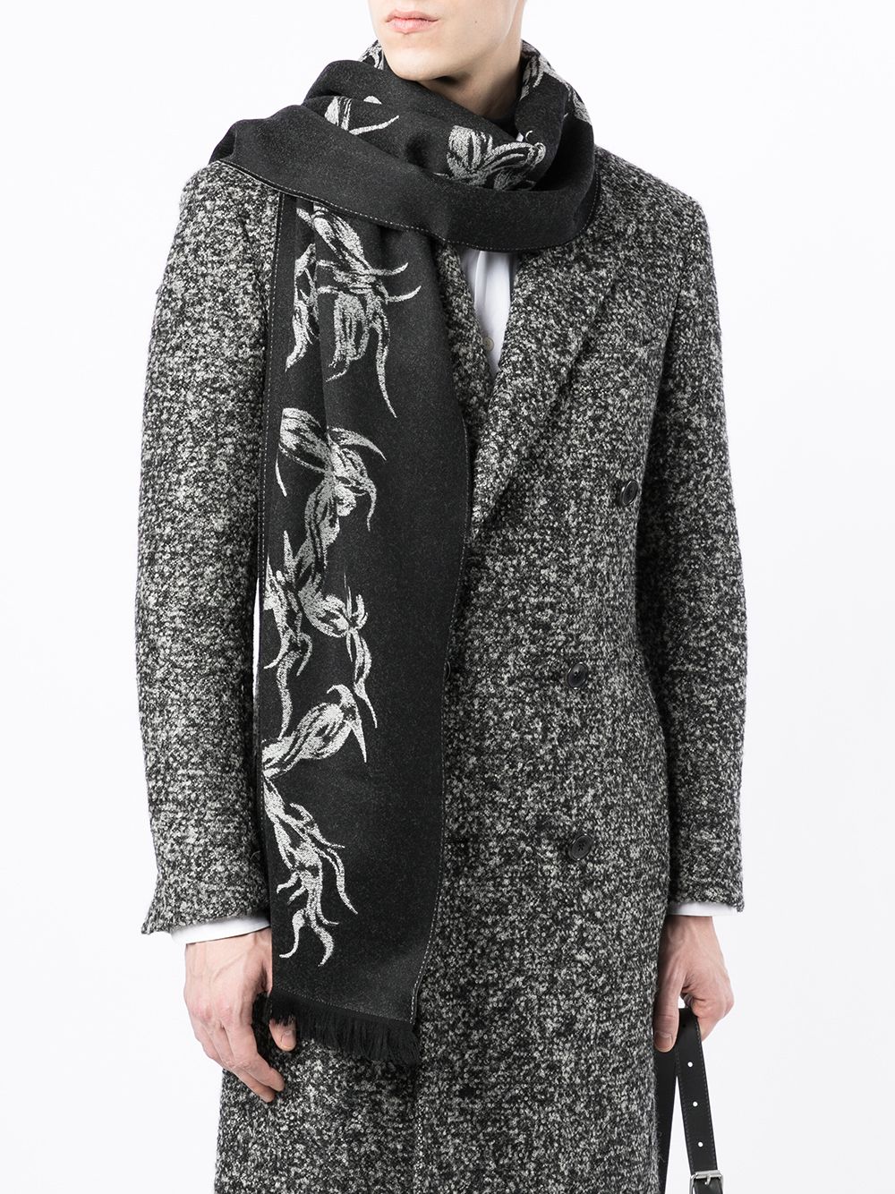 Givenchy Gebreide sjaal - Zwart