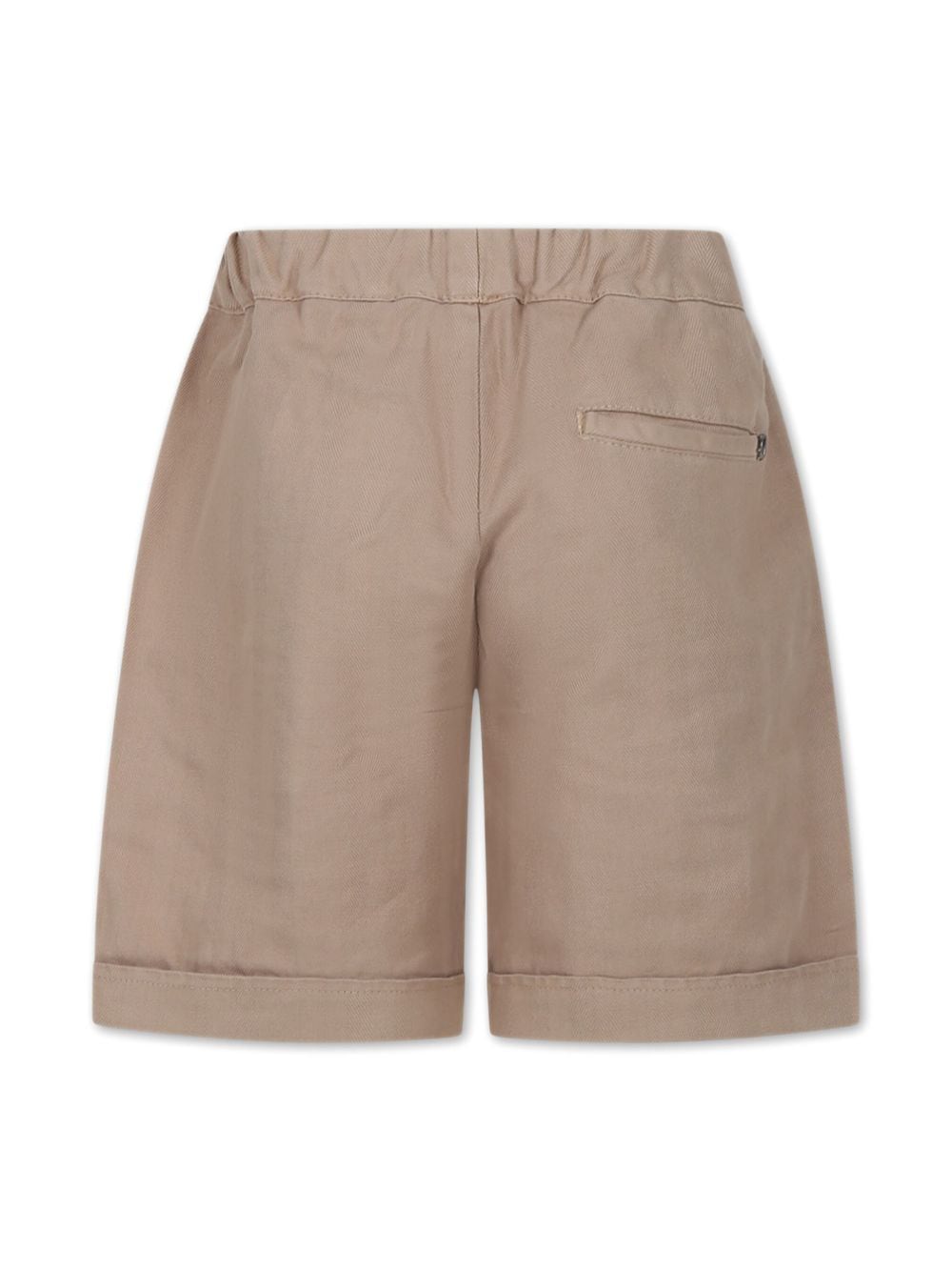DONDUP KIDS Bermuda shorts met trekkoordtaille - Beige