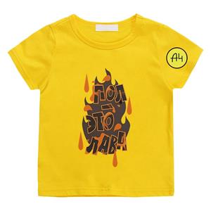 Rice grain childrens clothing factory direct sales Merch A4 VladA4 T-shirt 100% Cotton Short Sleeve Tee-shirt Casual Boys and Girls Children Baby Tshirts Funny Graphic Printed Tees