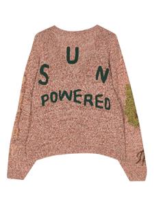 STORY mfg. Twinsun organic cotton cardigan - Roze