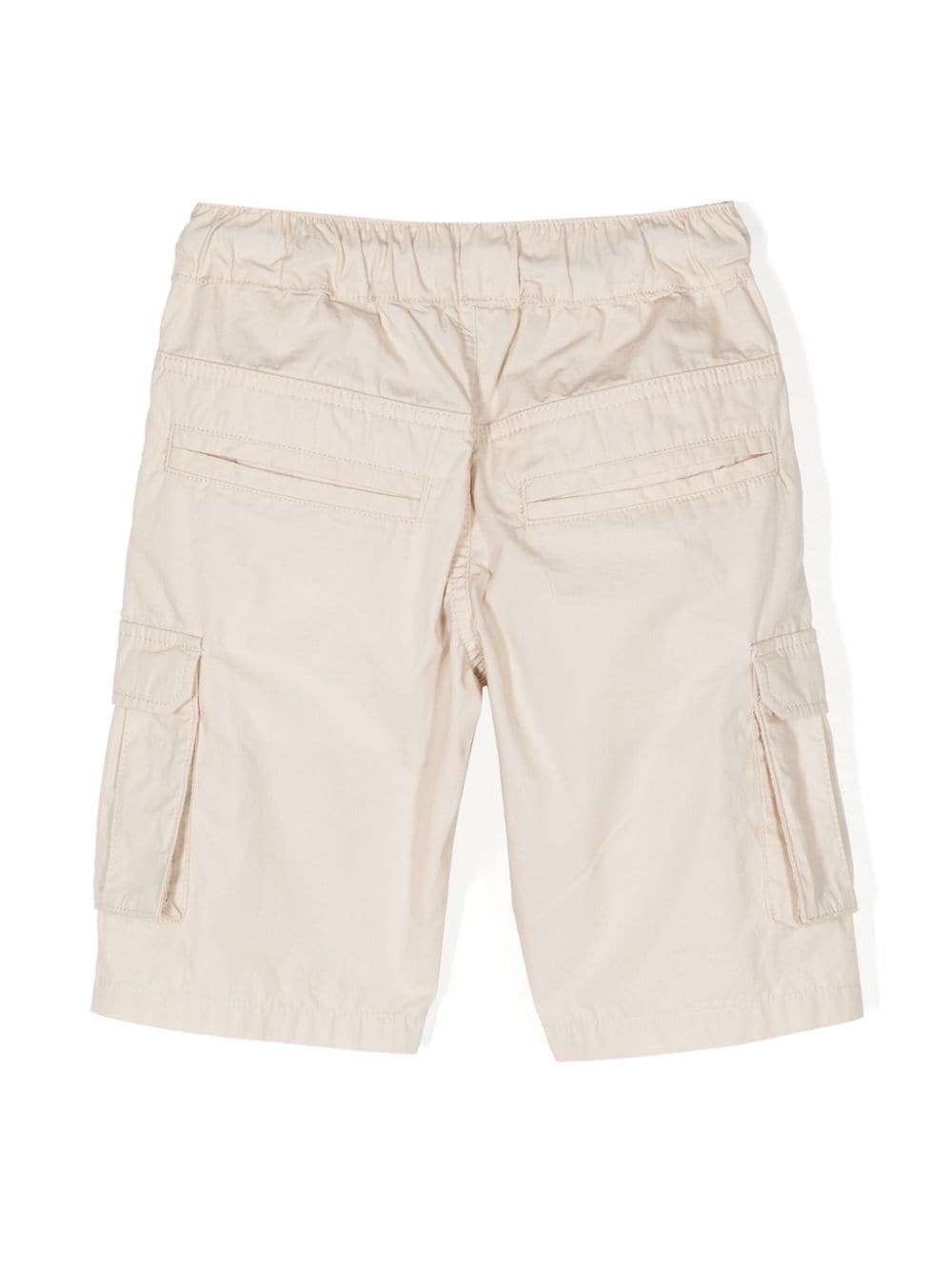 Aigner Kids cargo-pocket Bermuda shorts - Beige