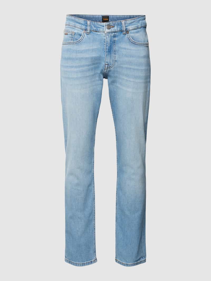 BOSS ORANGE Regular-fit-Jeans Delaware BC-C 10253228 03, Light/Pastel Blue