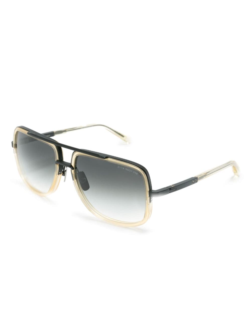 Dita Eyewear Mach One zonnebril met piloten montuur - Zwart