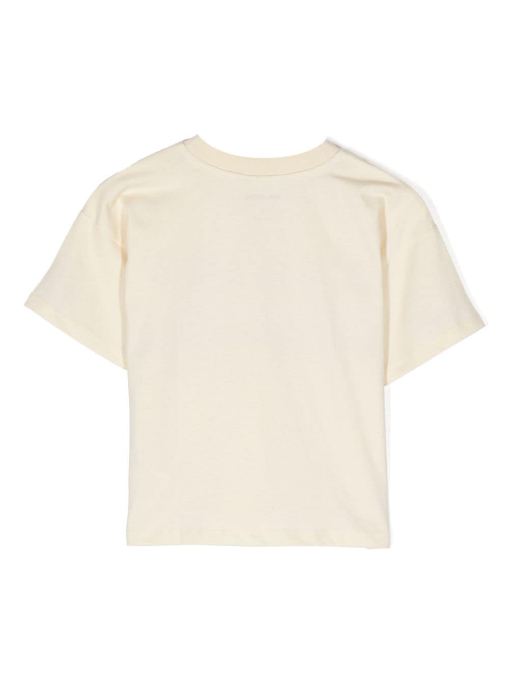 Mini Rodini Adored organic cotton T-shirt - Beige