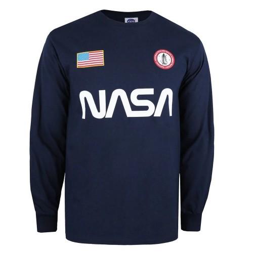 NASA T-shirt met lange mouwen voor heren
