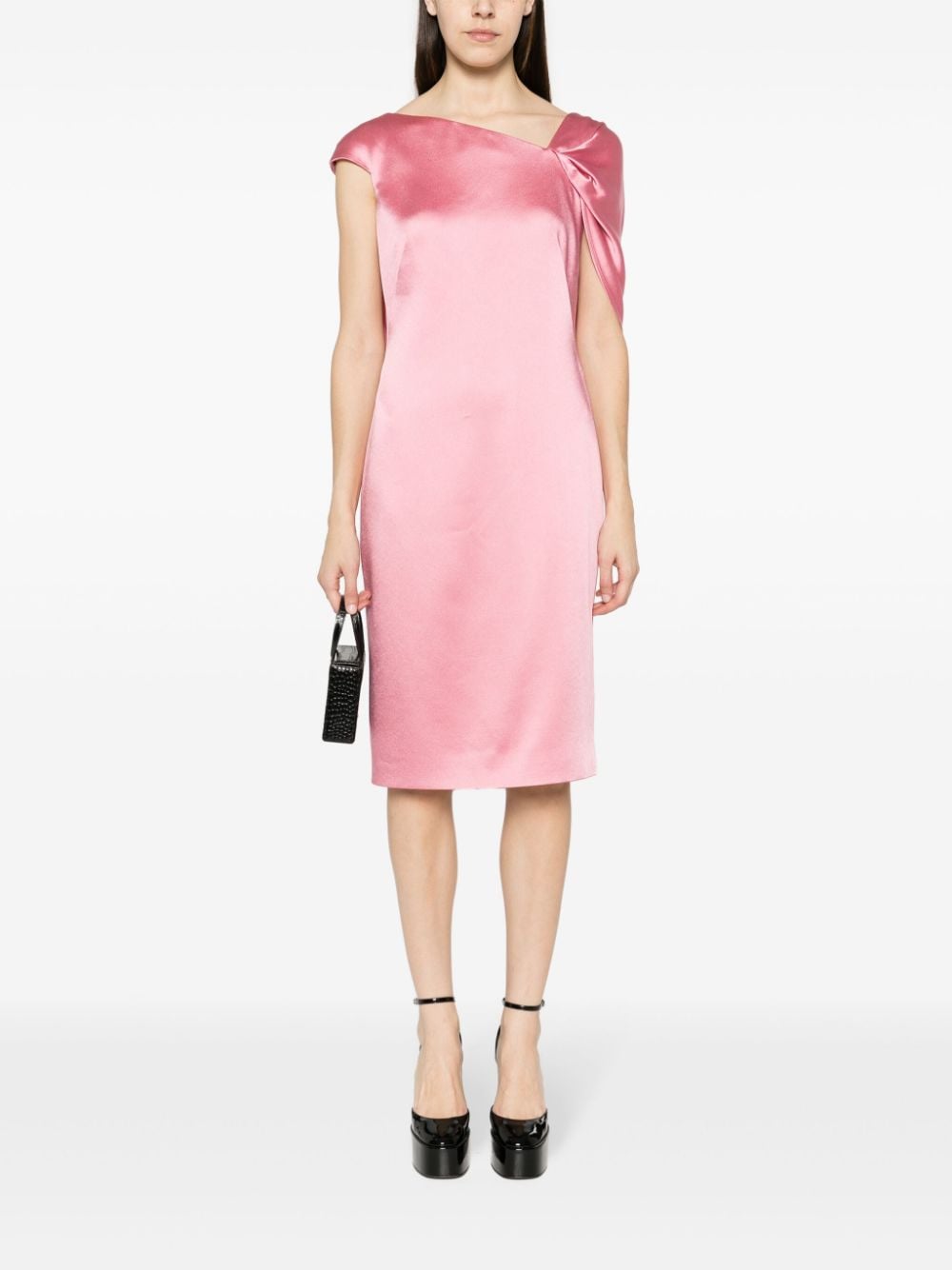 Givenchy Asymmetrische midi-jurk - Roze