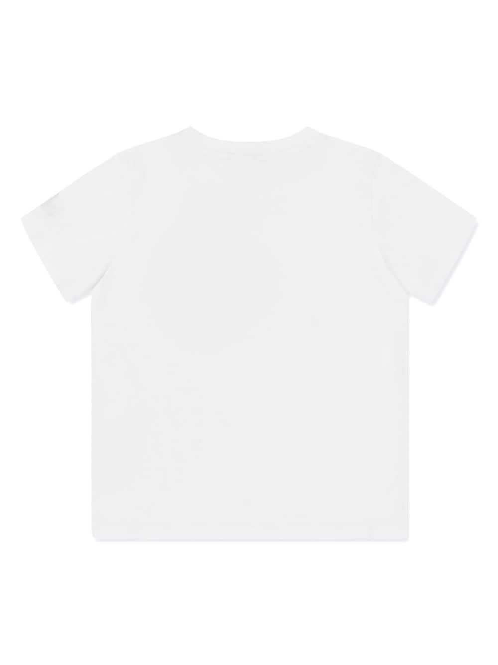 MC2 Saint Barth Kids x Fiorucci angel-print cotton T-shirt - Wit