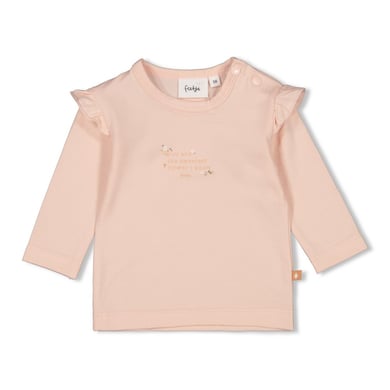 Feetje Shirt met lange mouwen Bloom Met liefde Roze