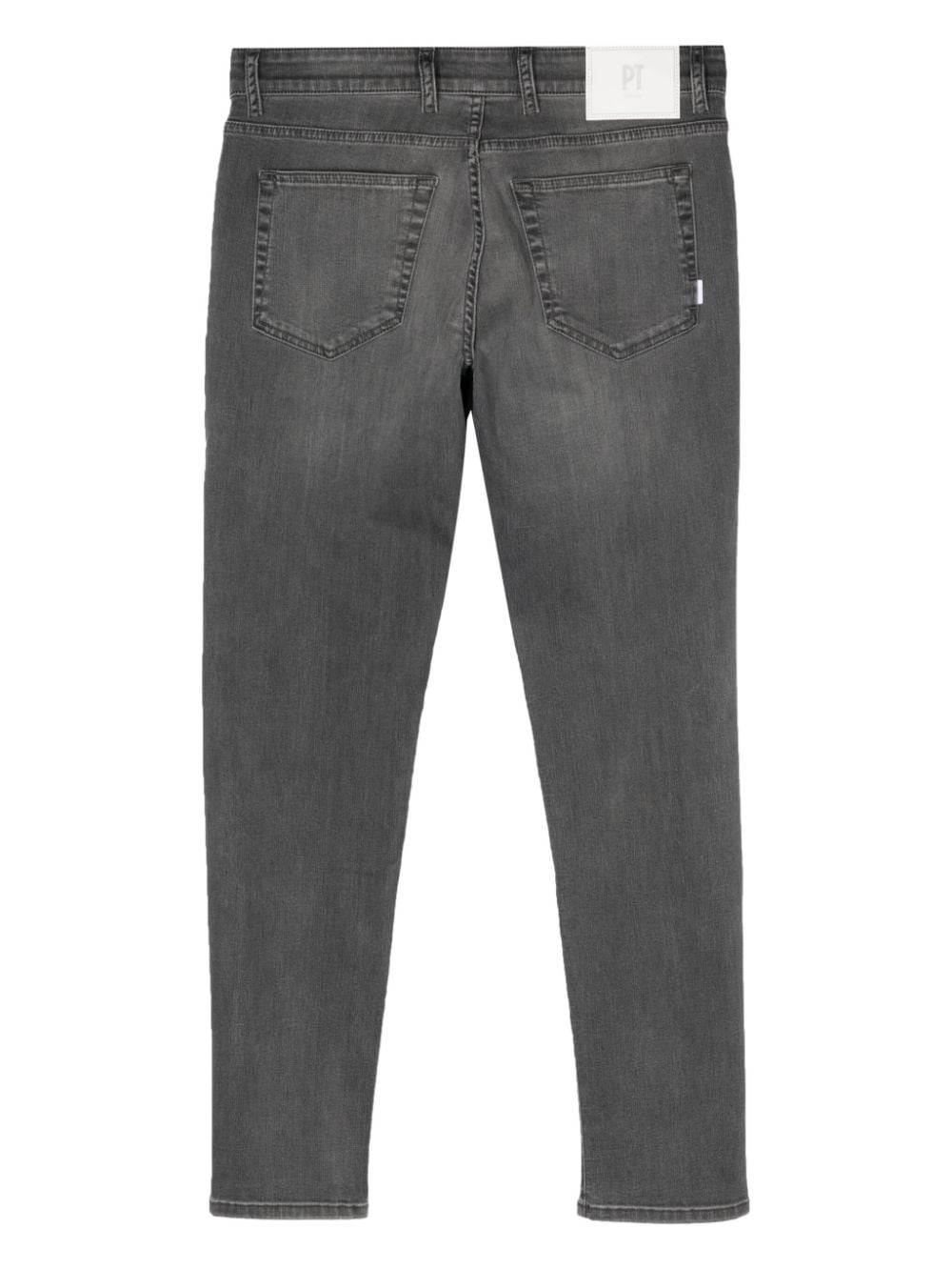 PT Torino mid-rise straight-leg jeans - Grijs
