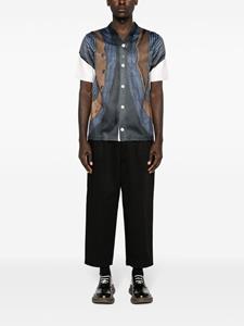 Comme des Garçons Homme Cropped plooibroek - Zwart