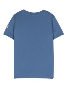 Moncler Enfant T-shirt met basketbalprint - Blauw