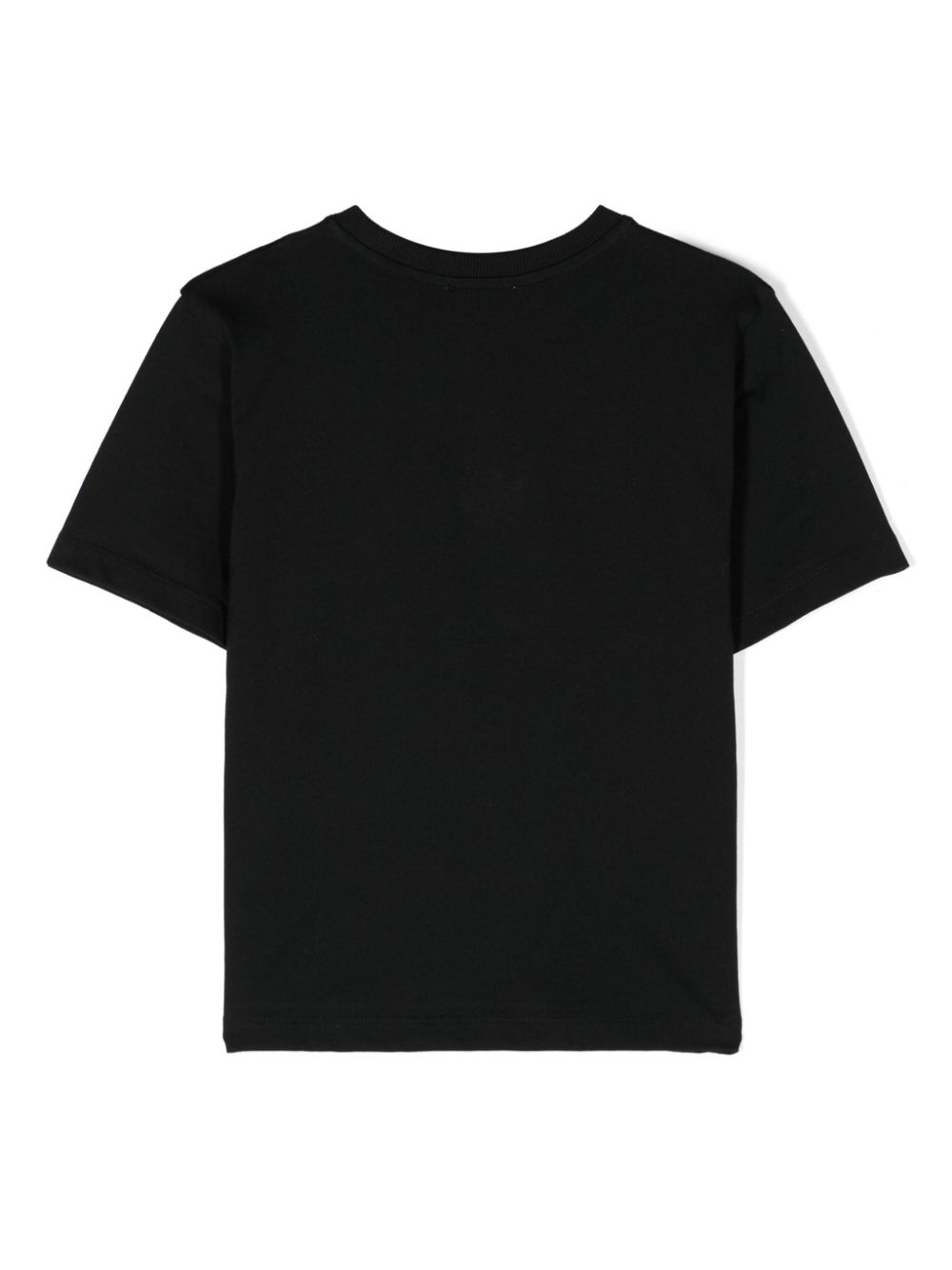 Moschino Kids T-shirt met teddybeerprint - Zwart