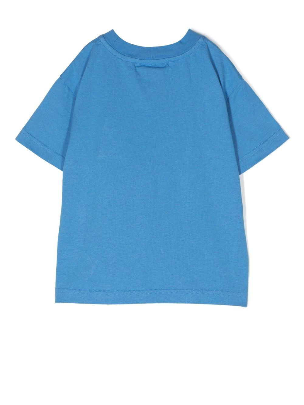 Palm Angels Kids T-shirt met teddybeerprint - Blauw