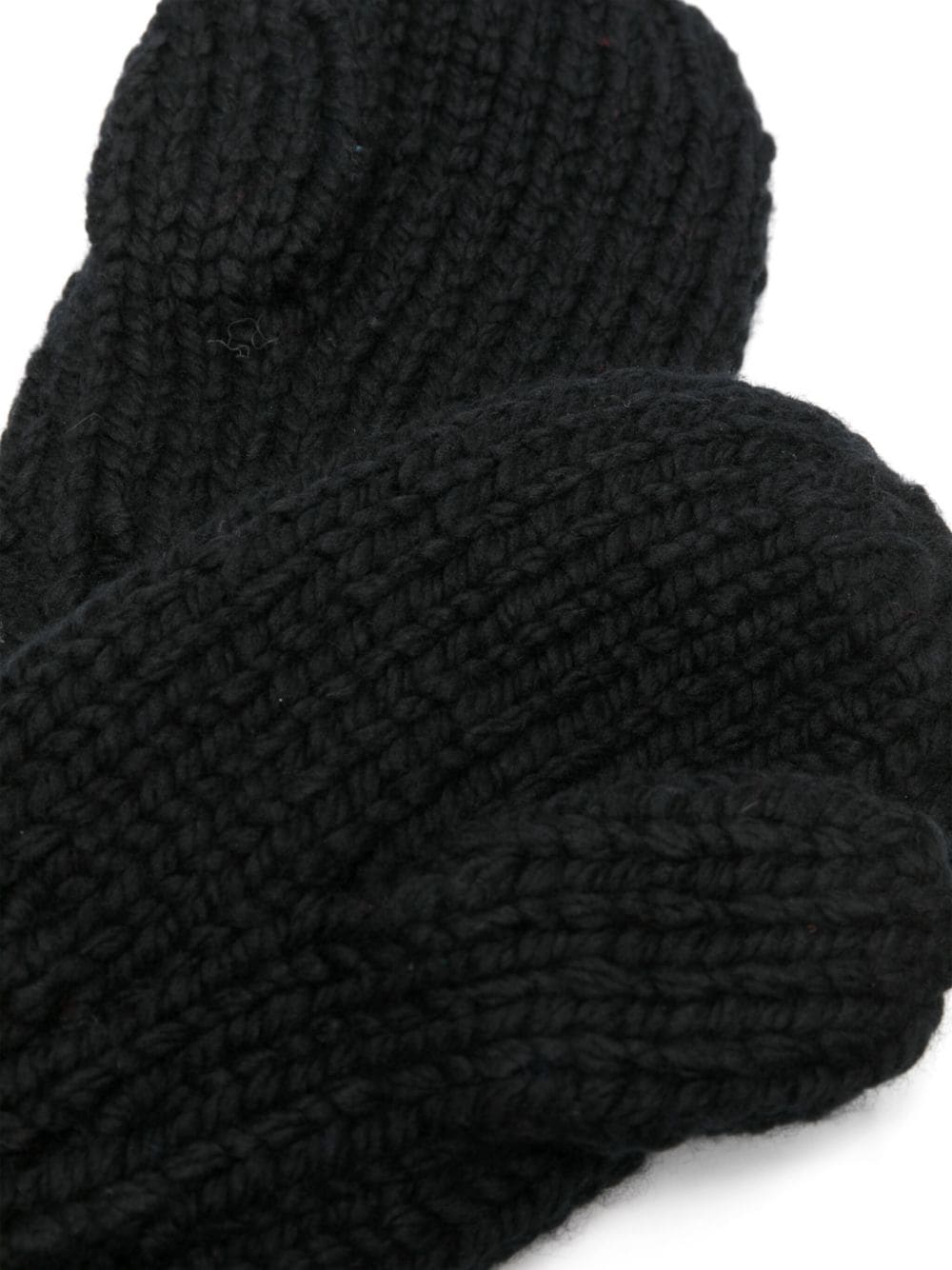 Maison Margiela Gebreide handschoenen - Zwart